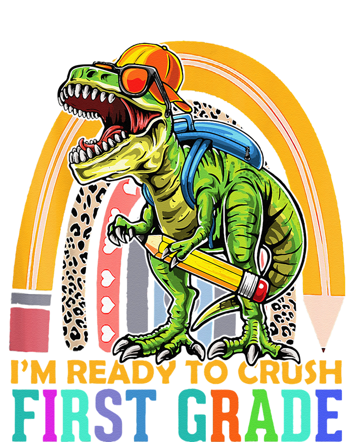 I'm Ready To Crush 1st Grade Dinosaur Back To School Toddler Sweatshirt