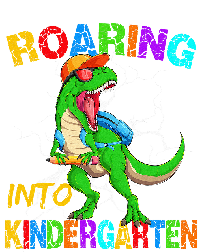 Roaring Into Kindergarten T Rex Dinosaur Back To School Coaster