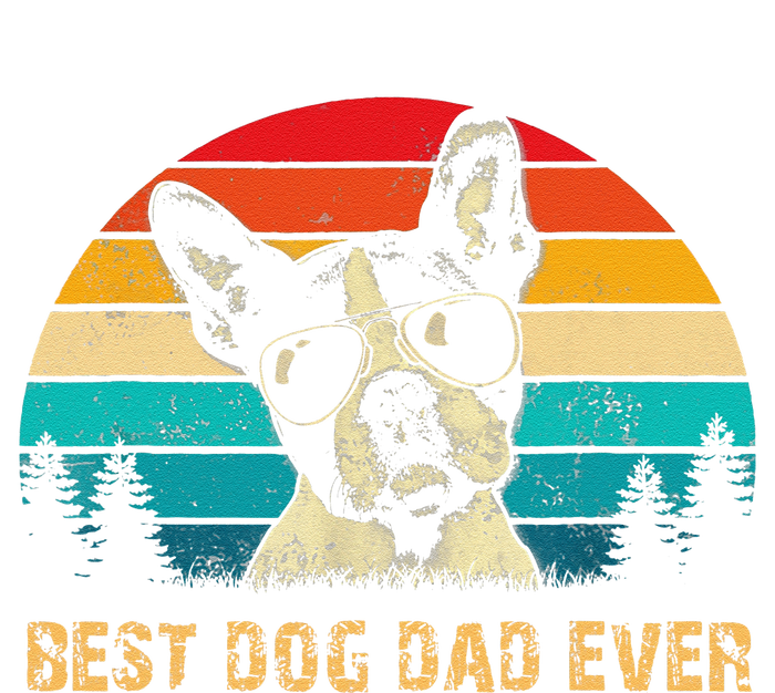 Vintage Boston Terrier Dad Dog Dad Fathers Day T-Shirt