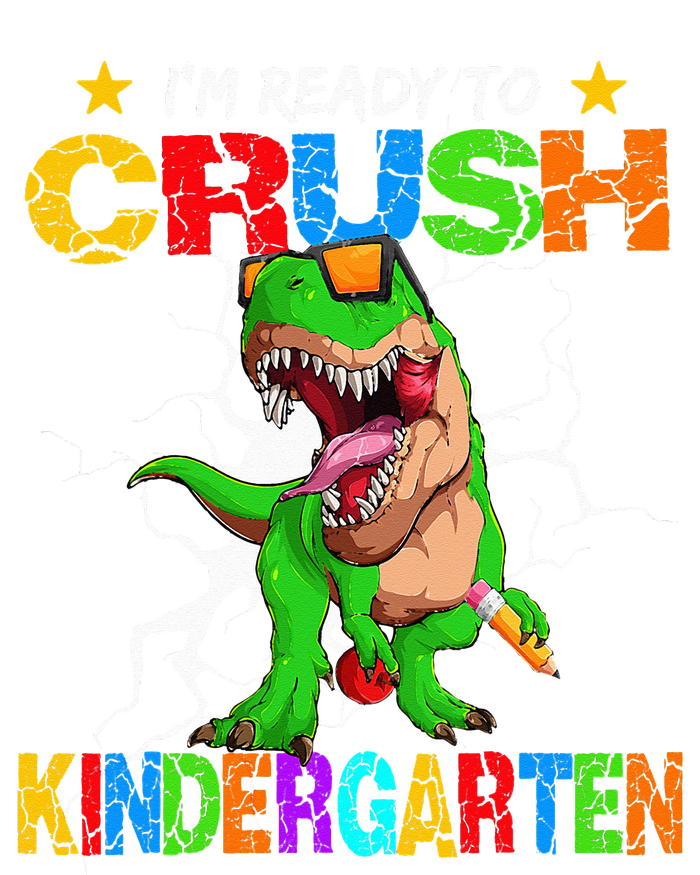 I'm Ready To Crush Kindergarten Dinosaur Back To School T-Shirt