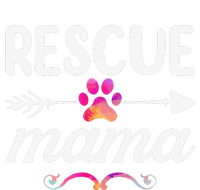 Rescue Mama Pet Lovers  Mothers Day Dog Mom T-Shirt