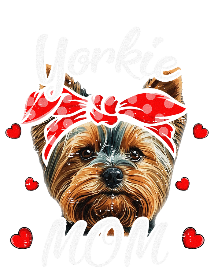 Yorkshire Terrier Dog Mom Yorkie MomFunny Mothers Day T-Shirt