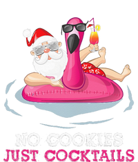 christmas in july no cookies just cocktails santa surfer Valucap Bio-Washed Visor