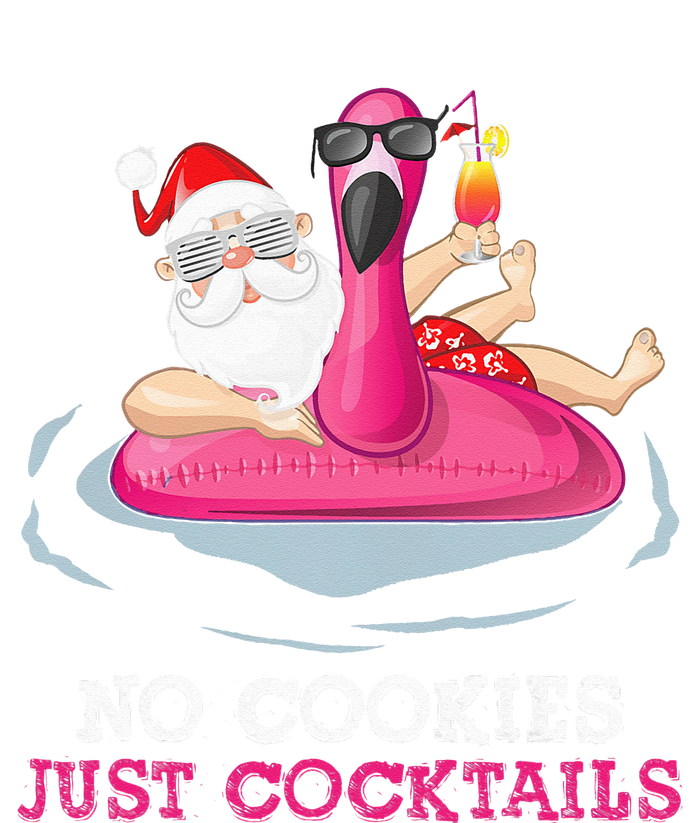 christmas in july no cookies just cocktails santa surfer Valucap Bio-Washed Visor