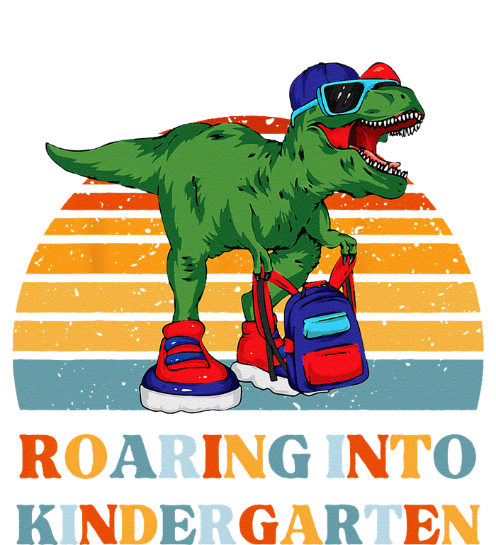 Roaring Into Kindergarten Dinosaur T Rex Back to School T-Shirt