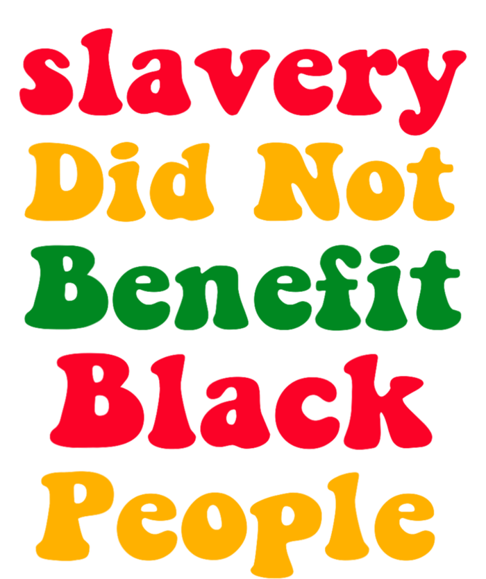 Slavery Did Not Benefit Black People Kids Long Sleeve Shirt