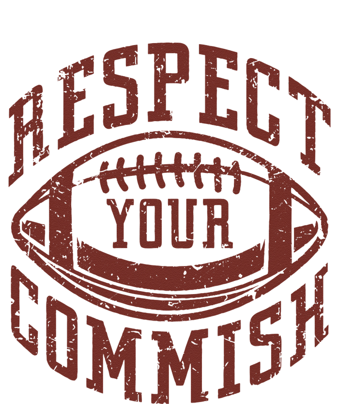 Fantasy Football Champion Funny Respect Your Commish 16 in Basic Backpack