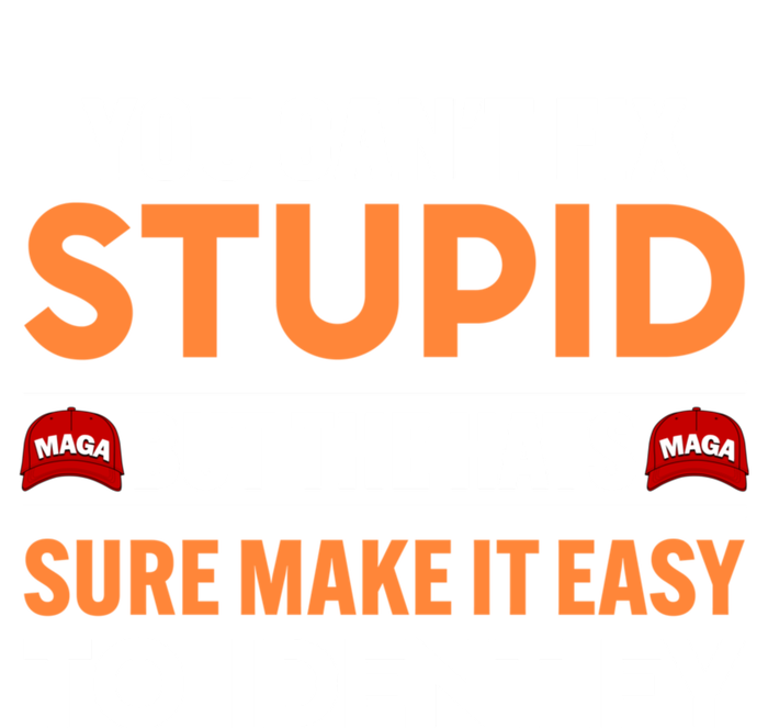 You Cant Fix Stupid But The Hats Sure Make It Easy Women's T-Shirt