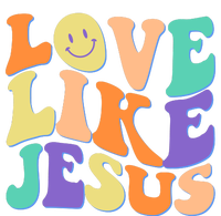 Retro 60s Love Like Jesus Sustainable Knit Beanie