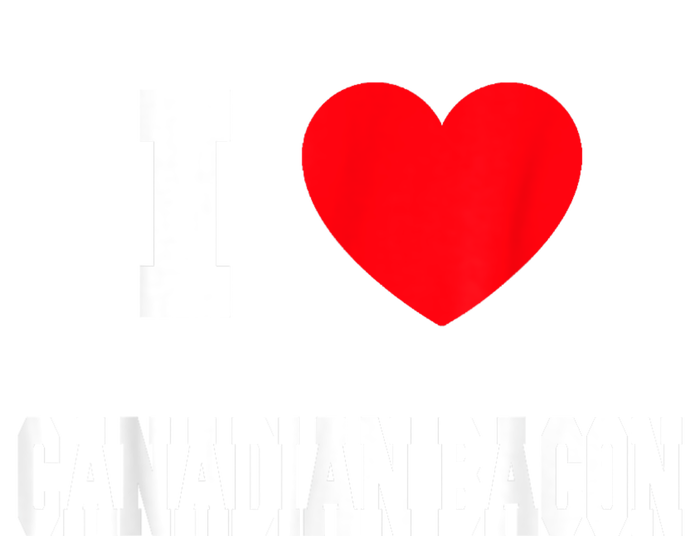 I Love Canadian Bacon Women's Perfect Tri Tunic Long Sleeve Shirt