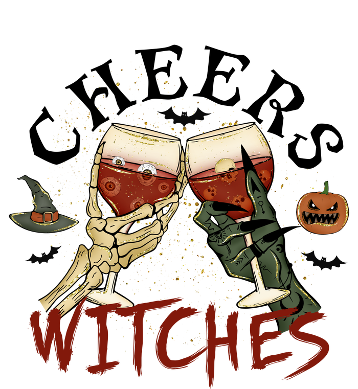 Cheers Witches Drink Witch Halloween Witch Drinking Party Gift T-Shirt