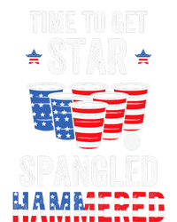 4th Of July Beer Pong Time To Get Star Spangled Hammered Performance Sprint T-Shirt