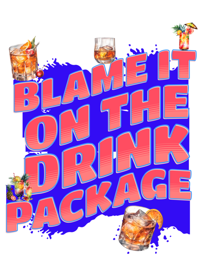 Blame It On The Package Funny Cruise Ship Passenger Cute Gift Magnet