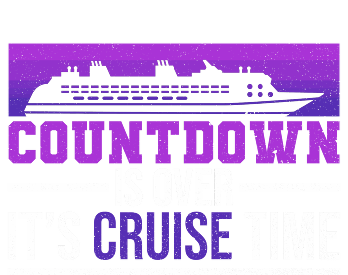 Countdown Is Over Its Cruise Time Cruising Family Cruise Funny Gift Sustainable Beanie