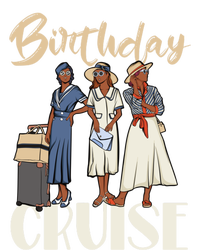 Birthday Cruise Trip For Black Melanin Cute Gift Women's V-Neck T-Shirt