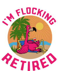 Im Flocking Retired Flamingo Grandma Retiret Pension Gift Kids Tie-Dye T-Shirt