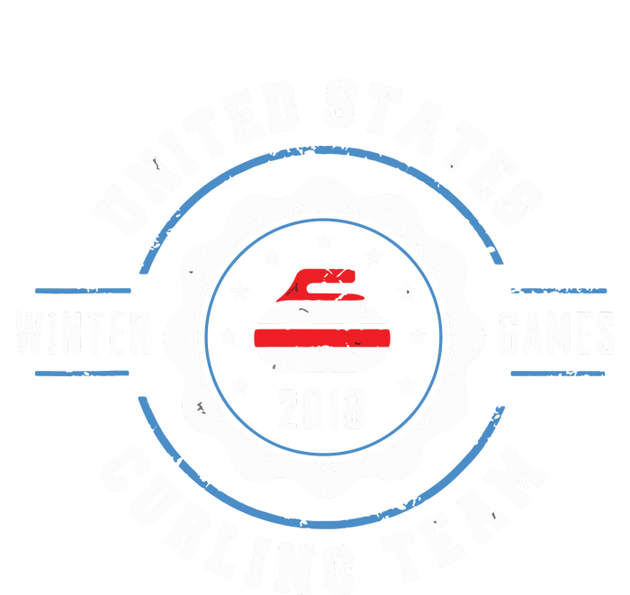 USA Winter Curling Platinum Collection Golf Towel