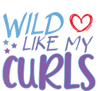 Wild Like My Curls Funny Curly Haired Girl Pajama Set