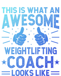 Awesome Weightlifting Coach Funny Weightlifting Coach Gift Kids Hoodie