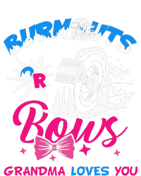 Burnouts Or Bows Gender Reveal Baby Party Announce Grandma Toddler Sweatshirt