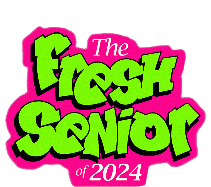 Class Of 2024 Senior Fresh Retro 90s TV Style Graduation T-Shirt