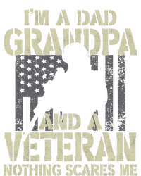 Im A Dad Grandpa And Veteran Fathers Day Funny Military Gift Tie-Dye Long Sleeve Shirt