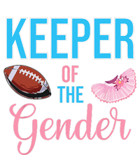 Cute Keeper Of The Gender Touchdowns Reveal For Mom And Dad Women's Racerback Tank