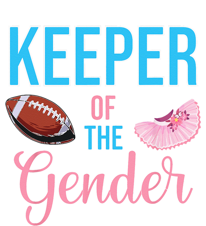 Cute Keeper Of The Gender Touchdowns Reveal For Mom And Dad Women's Racerback Tank