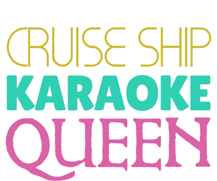 Cruise Ship Karaoke Queen Gift Kids Hoodie