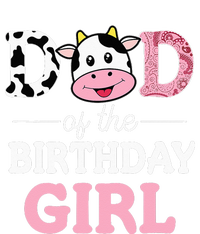 Dad Of The Birthday Girl Farm Cow Daddy Papa 1st Valucap Bio-Washed Visor