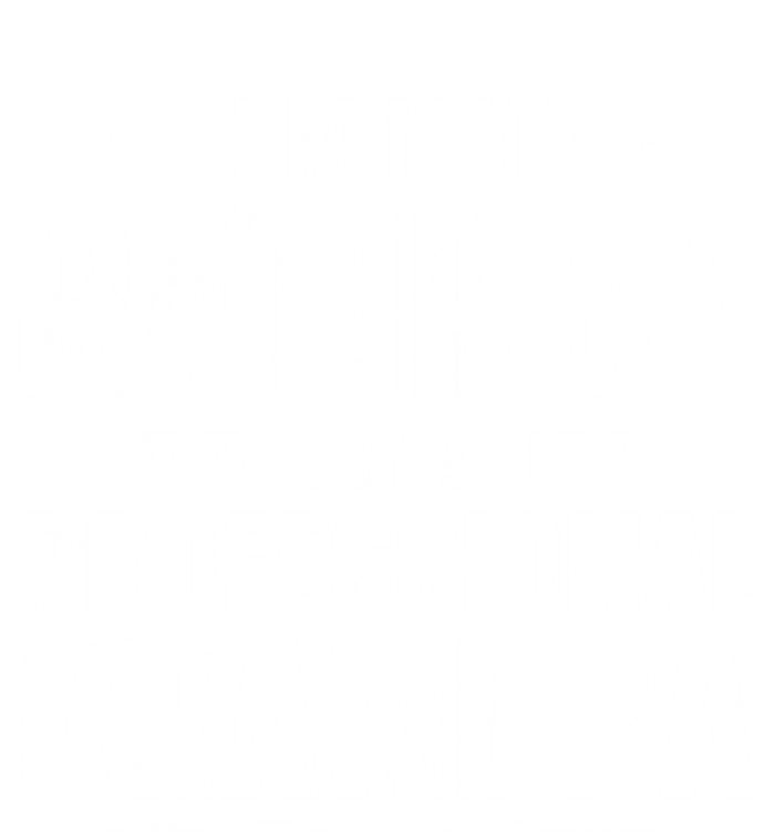 Im Not Retired Im A Professional Grandpa Dad Fathers Day Funny Gift Sustainable Knit Beanie