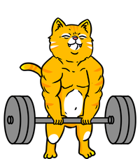 Cat Deadlift Weightlifting Cat Gift Tank Top