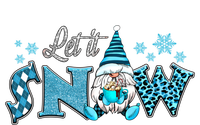 Christmas Let It Snow Santa Gnomes Hat Christmas Lights Gift Ladies Long Sleeve Shirt