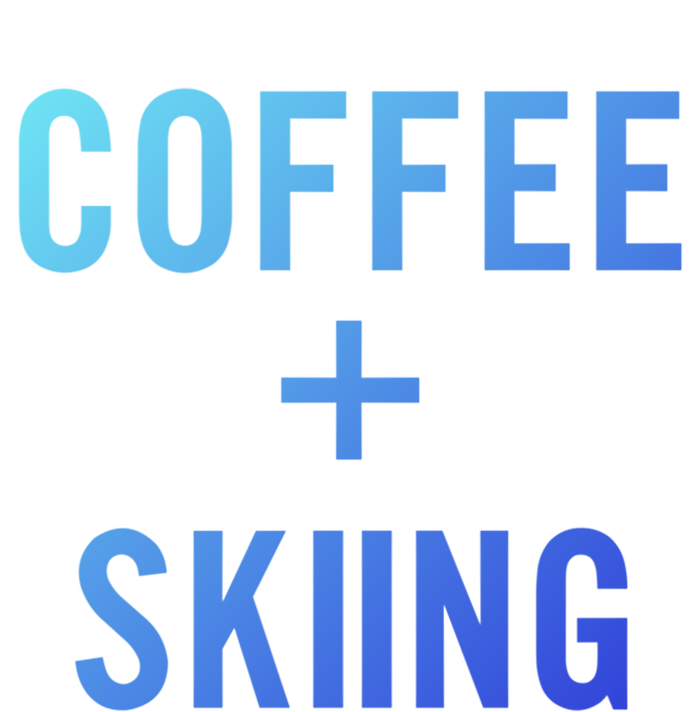 Coffee + Skiing For Skier Gift Kids Hoodie