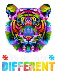 Autism Awareness Day It's OK to be different Colorful Tiger Impact Tech Backpack