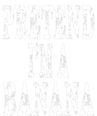 Pretend Im A Banana Funny Lazy Halloween Costume T-Shirt