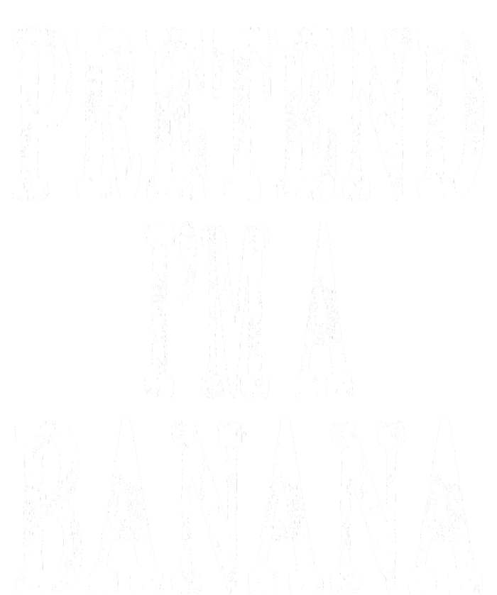 Pretend Im A Banana Funny Lazy Halloween Costume T-Shirt