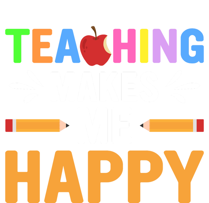 Teacher Make Me Happy Back To School T-Shirt