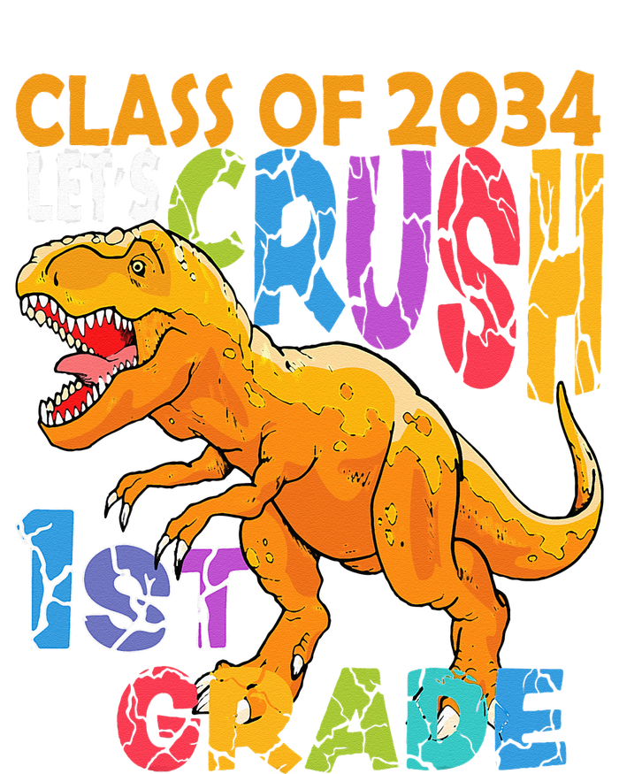 Ready Crush 1st Grade Dinosaur First Back to School PosiCharge Competitor Tank