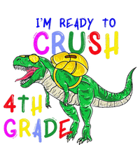 Ready to Crush 4th Grade Dinosaur Back to School Mousepad