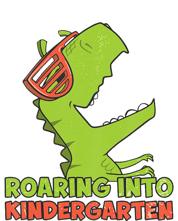 Roaring Into Kindergarten Dinosaur Back To School Toddler T-Shirt