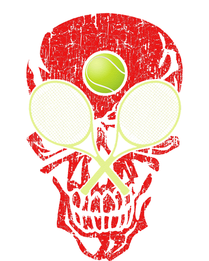 tennis racquet and ball skull sports halloween costume Tie Dye Hoodie