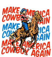 Make America Cowgirl Cowboy Again Western 4th Of July 12 oz Stainless Steel Tumbler Cup