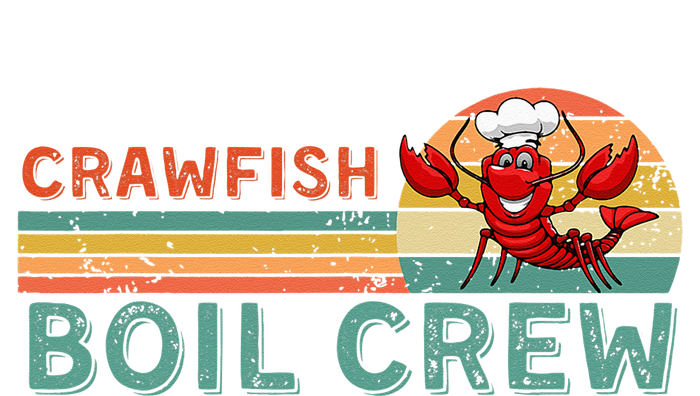 Retro Crawfish Boil Crew Gift Crayfish Crawdad Mudbug Lover T-Shirt