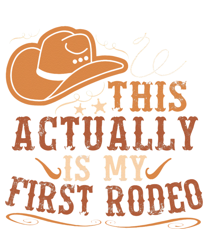 This Actually Is My First Rodeo Cowgirl Bronco Bucking Coaster