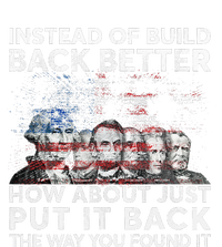 Instead Of Build Back Better How About Just Put It Back Kids T-Shirt