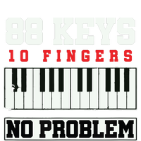 88 Keys Pianist Grand Piano Keyboard Key Music Musician Gift Women's V-Neck T-Shirt