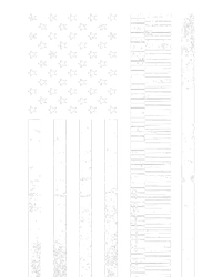 American Flag Piano Piano Player Lover Gift T-Shirt