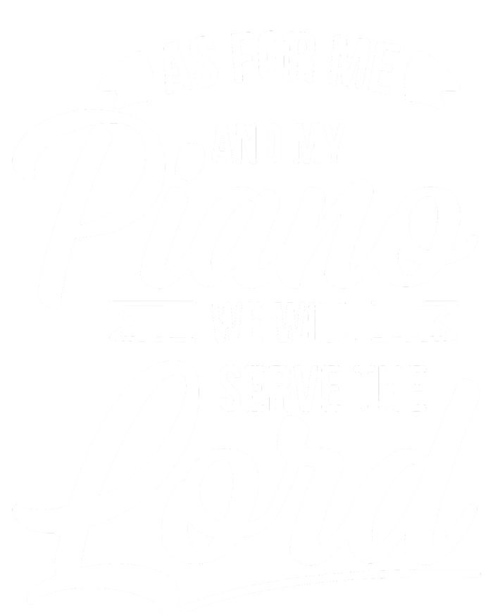 Christian Piano Player Design Serve The Lord Pianist Gift T-Shirt