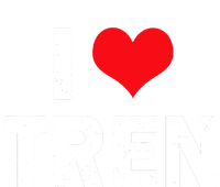 I Love Tren Bodybuilder I Heart Tren Funny T-Shirt